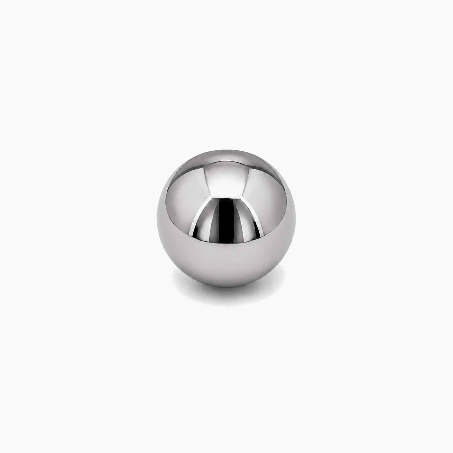 Implant-Grade Titanium Flat Back Stud with Minimal Round Ball Design2