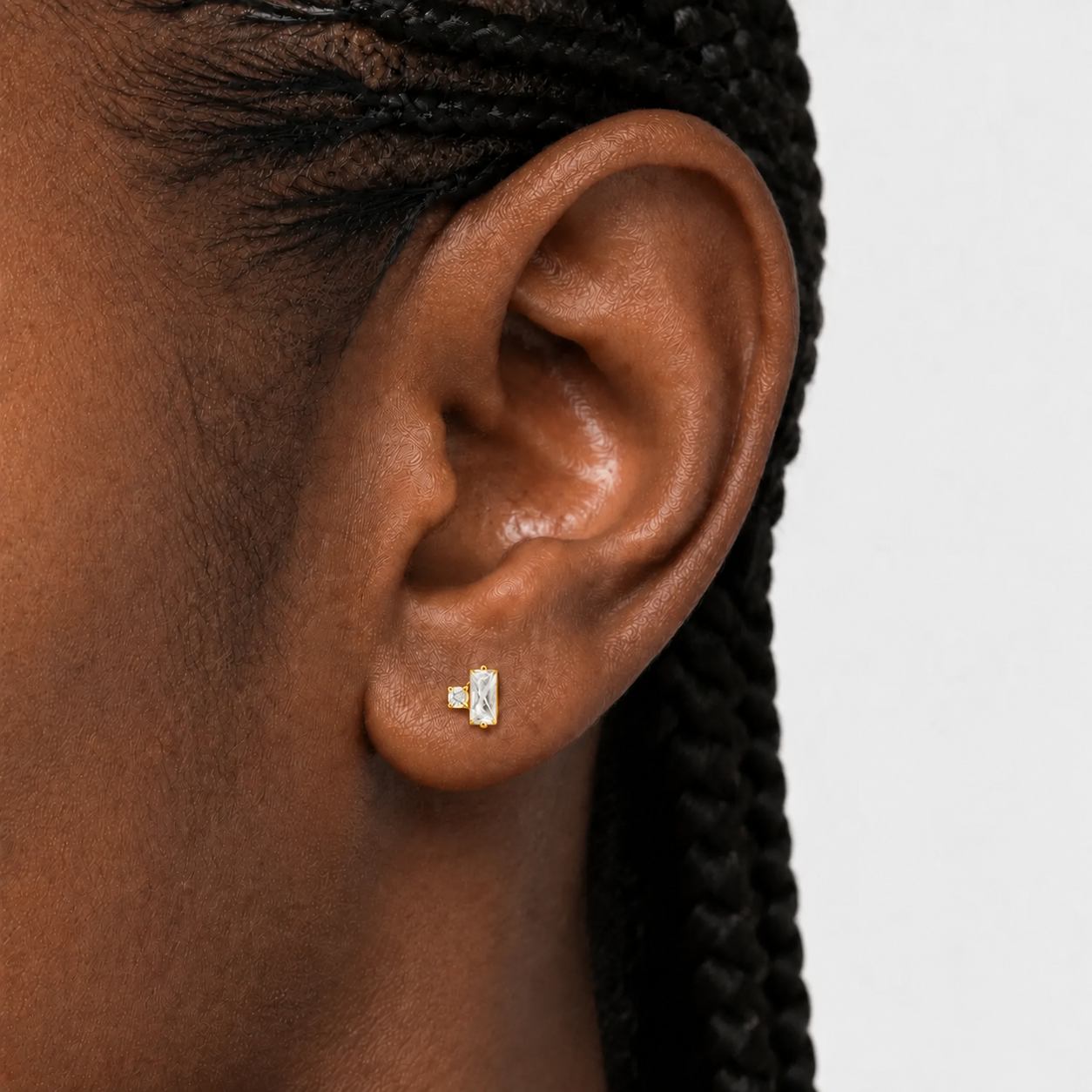 gold-titanium-stud-on-ear